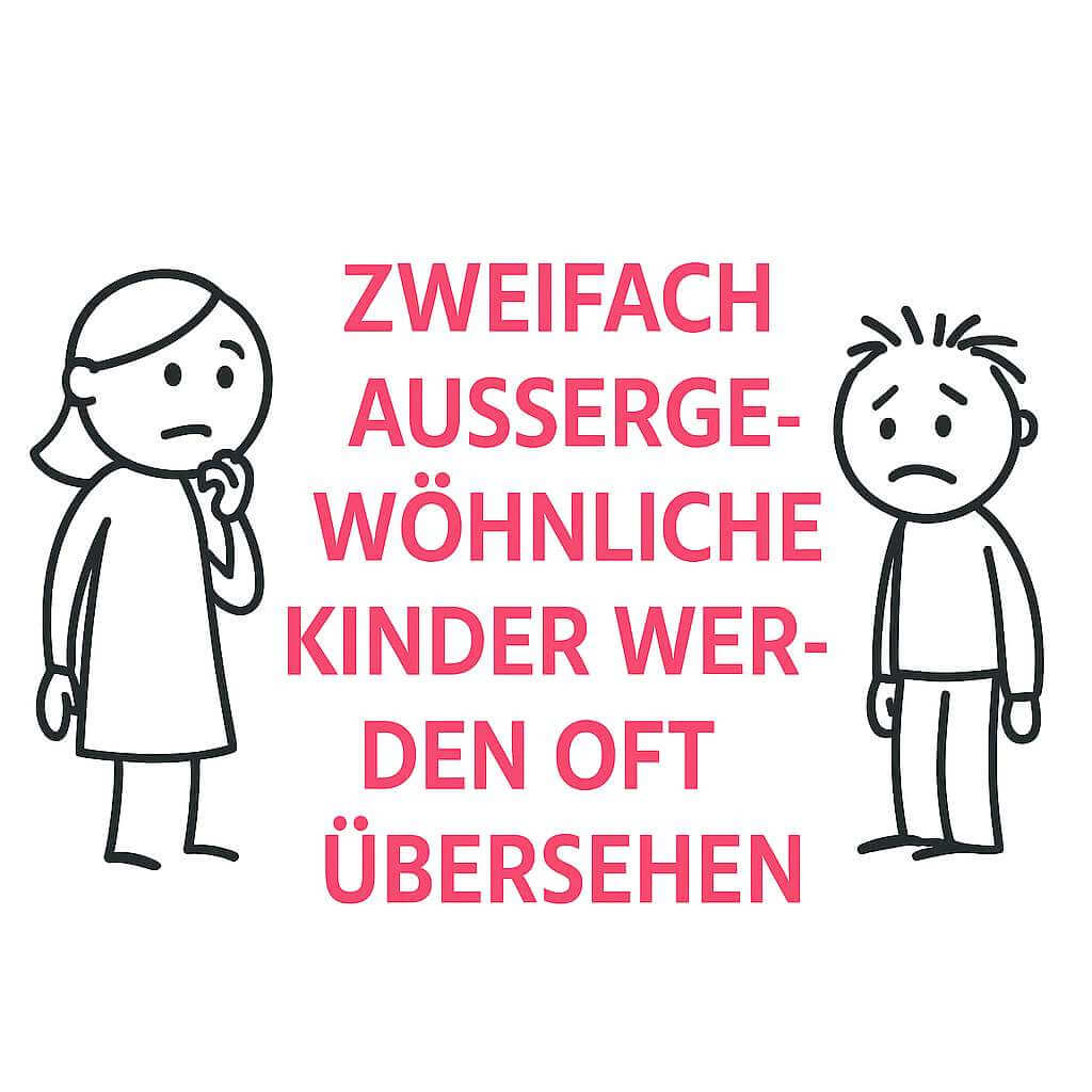 Mehr über den Artikel erfahren Warum werden 2e-Kinder übersehen?