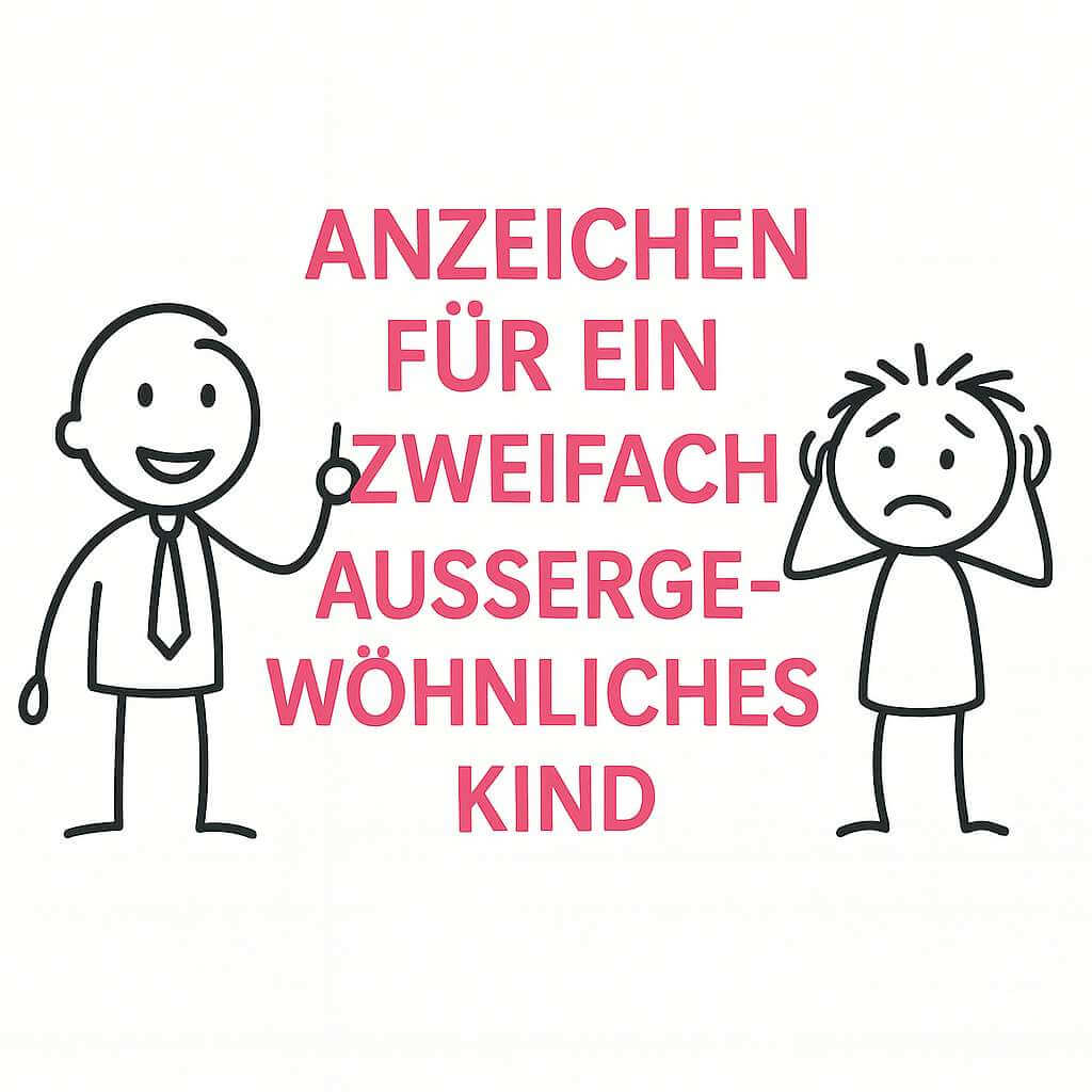 Mehr über den Artikel erfahren Anzeichen für ein zweifach aussergewöhnliches Kind: Wenn dein Kind anders fühlt und reagiert
