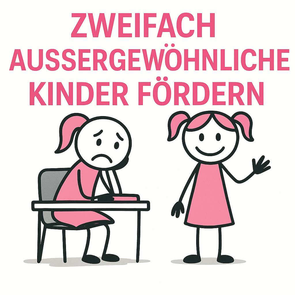 Mehr über den Artikel erfahren Zweifach außergewöhnliche Kinder fördern