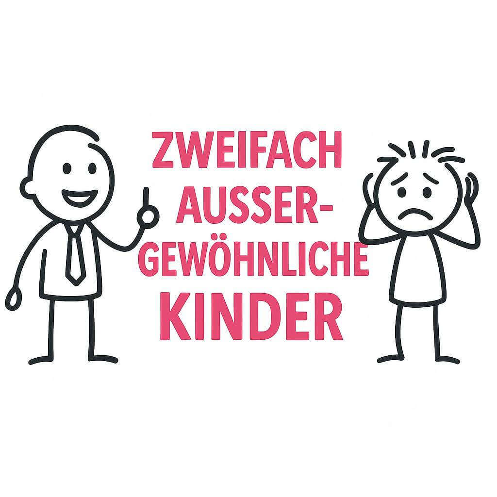 Mehr über den Artikel erfahren Zweifach außergewöhnliche Kinder: Zwischen Begabung und Herausforderung
