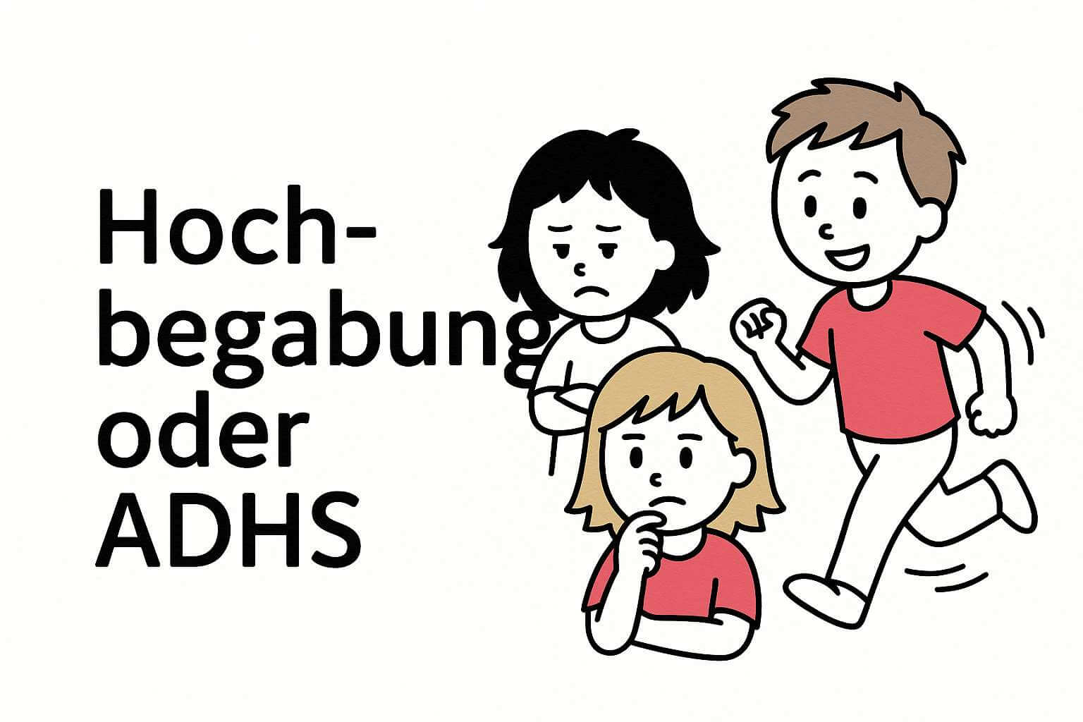 Mehr über den Artikel erfahren Hochbegabung oder ADHS? Das müssen Eltern wissen